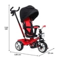 thumbnail image 5 of Triciclo 3 en 1 IronMax  Etapas Rojo, 5 of 5