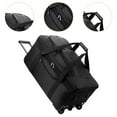 thumbnail image 6 of Kokiya Wheeled Duffel Bag Large Capacity Rolling Garment Bag for Traveling Beach Women Black, 6 of 9