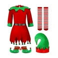 thumbnail image 2 of Disfraz de Navidad, disfraz infantil, disfraz, accesorios para fotos, conjunto de ropa para para altura 150 cm Yuyangstore disfraz de elfo, 2 of 8