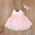 Musuos 2pcs Newborn Baby Girl Dress Lace Princess Tutu Party Dress