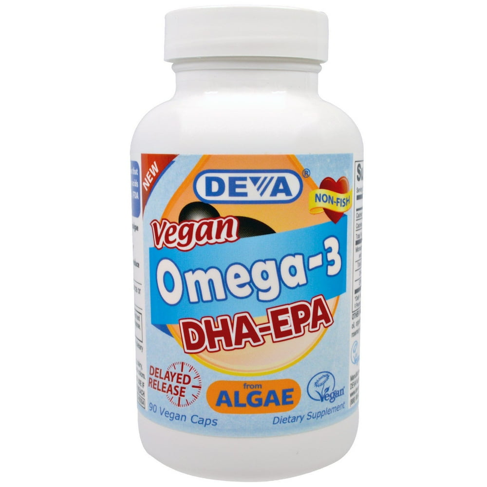 Deva Nutrition Vegan Omega 3 DHAEPA Vagan Capsules, 90 Ea Walmart