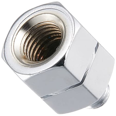 Reverse Screw Cd R Kitaco Mirror Adapter (R) Plated 8-10mm Conversion Type (Reverse Screw ...