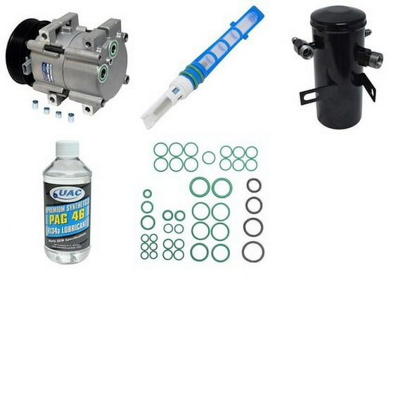 A/C Compressor and Component Kit -- Compressor Replacement Kit Fits select: 1994-1997 FORD F350, 1994-1996 FORD F250