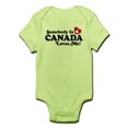 thumbnail image 1 of CafePress - Somebody In Canada Loves Me Infant Bodysuit - Baby Light Bodysuit, 1 of 1