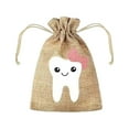 thumbnail image 2 of Birdeem Tooth Fairy Pouch for Keepsake,Tooth Storage Bag with Drawstring,Small Fabric Organizer for Lost Milk Teeth and Special Treasures, 2 of 9