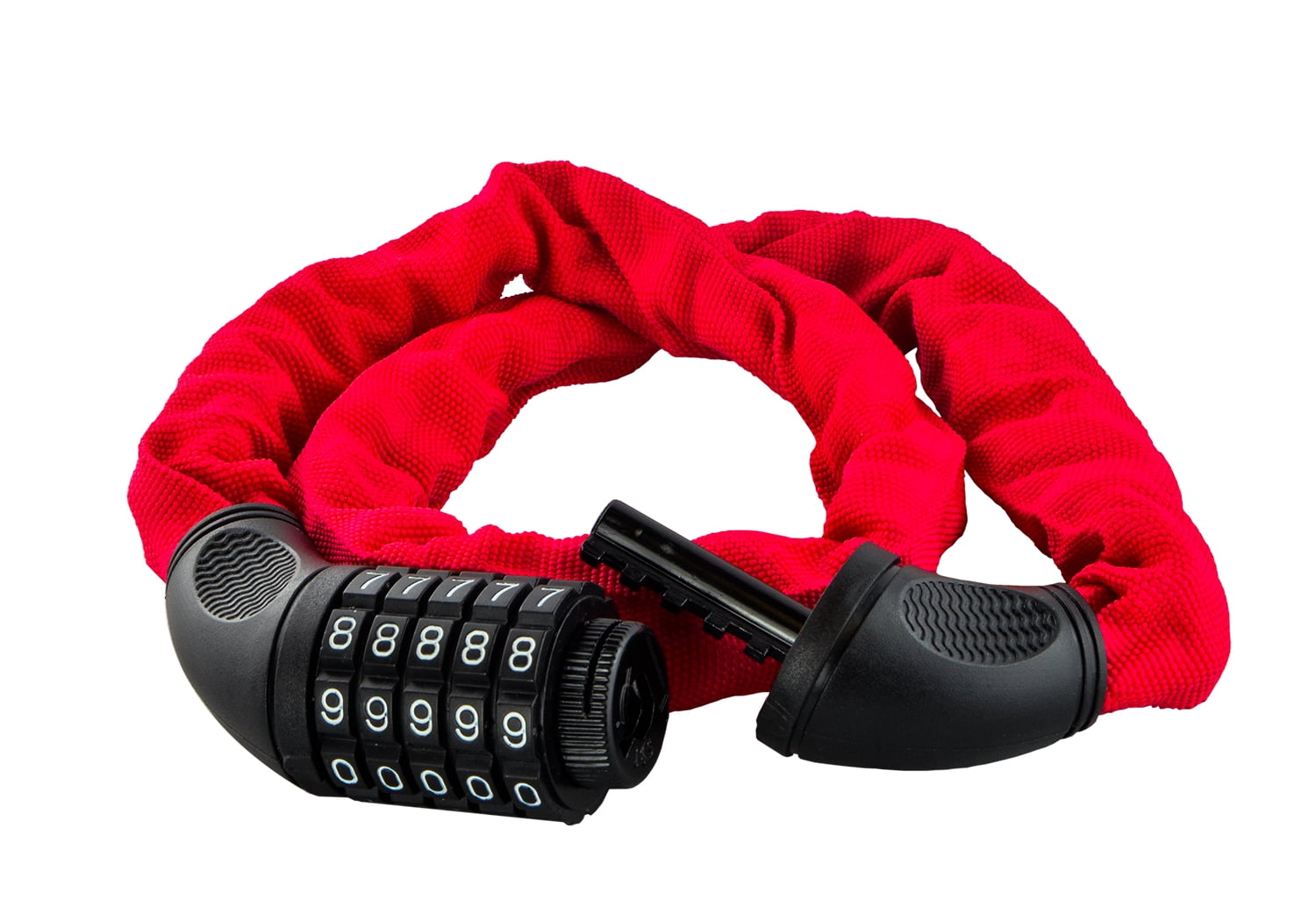 Outdoor Recreation Lumintrail Combination Bike Chain Lock 6x900mm