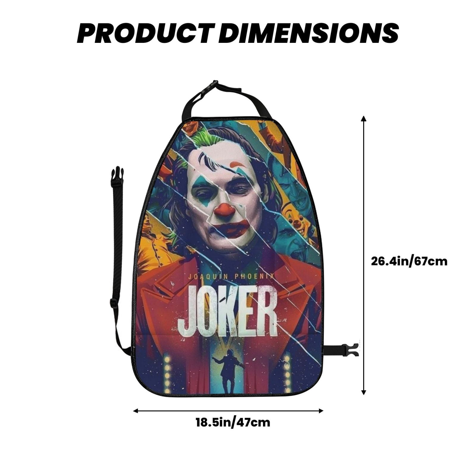 Poster Joker Folie a Deux 2 PCS Car Seat Protector Backseat Car Organizer  Accessories Decor Adjustable Seat Back Protector Anti-kick Storage Mat For  Universal Car - Walmart.com, image size:1600x1600