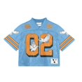 thumbnail image 3 of Camiseta informal deportiva y de fitness larga de estilo hip-hop de moda, ropa de malla gótica, camiseta holgada de talla grande con estampado Y2K para parejas, 3 of 5