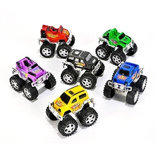 Toys Monster Pullback Trucks (Pack 