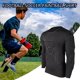 thumbnail image 4 of Camiseta de portero de fútbol con coderas para exteriores, camiseta de fútbol acolchada, equipo de protección de seguridad deportiva, equipo grueso, 4 of 5