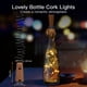 thumbnail image 3 of Luces para botellas de vino Brightown, 20 LED, impermeables, paquete de 10, 3 of 8