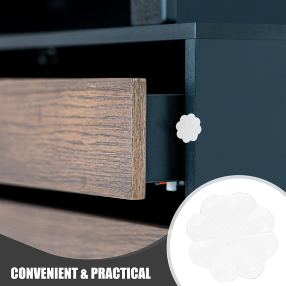 TEHAUX 5Ud Almohadillas Autoadhesivas Transparentes Para Protección De Puertas Y Muebles