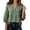 0629LiGreen, variant on 3/4 Sleeve Shirts for Women Loose Fit Henley Solid T-Shirts Causal Button up Blouses Hollow out Tops Tees 0629LiPink S
