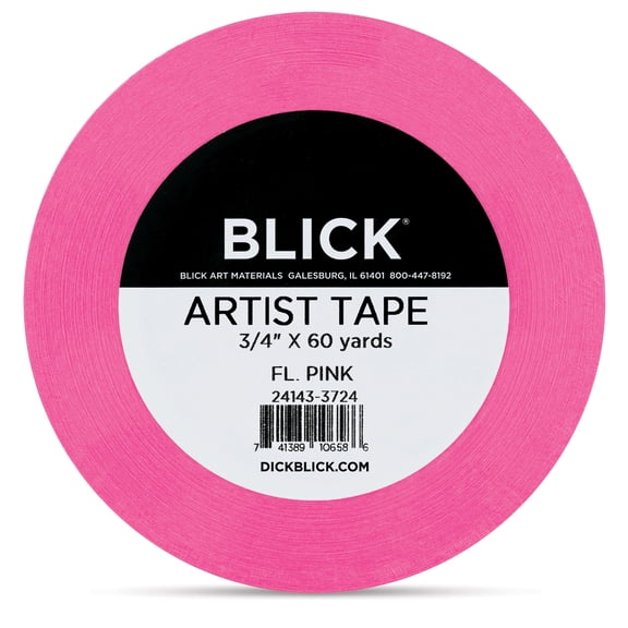 Blick Artist Tape - Fluorescent Pink, 3/4" x 60 yds
