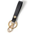 thumbnail image 5 of SZTXJ 8 Pack Genuine Leather Car Key Fobs for Men and Women, 360 Degree Rotating, Anti-lost D-Ring, Circular Carabiner and Keyring., 5 of 5