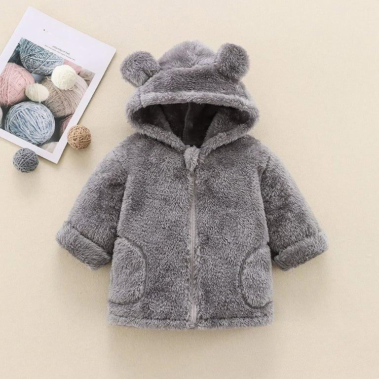 Infant fleece coat best sale