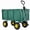 Green, variant on GDF Studio 3-in-1 Oversized Steel Garden Cart with Removable Sides and Mesh Tray, Black