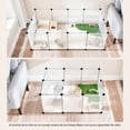 thumbnail image 3 of Corral para mascotas SONGMICS con piso 143 x 73 x 46 cm, 3 of 6
