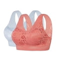 thumbnail image 1 of Sports Bra for Women Bra High Support Bras for Women Adjustable Strap Full Coverage Up Bras Comfortable No Underwire Wireless Bras, 1 of 8