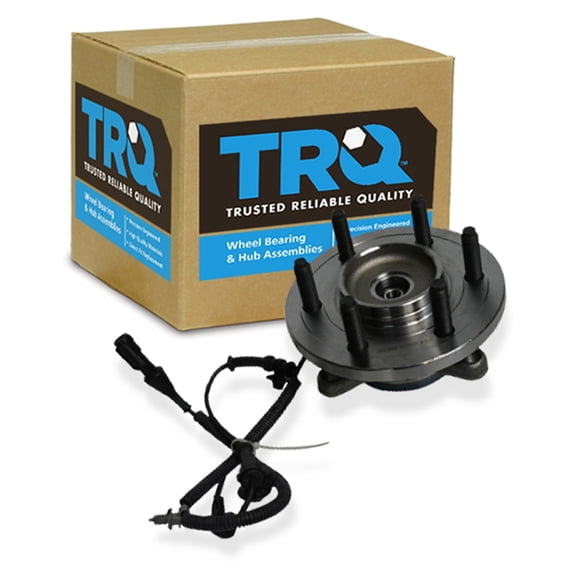TRQ Front Wheel Bearing Hub Assembly Left or Right for F150 Pickup Truck New BHA54118 Fits select: 2009-2010 FORD F150