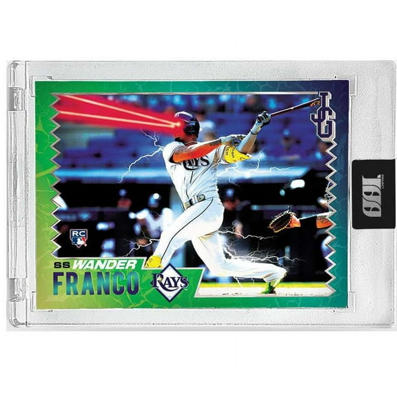MLB 2022 Project100 Wander Franco Trading Card (by John Geiger)