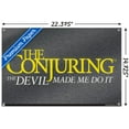 thumbnail image 3 of The Conjuring: The DeVil Made Me Do It - Logo Wall Poster with Pushpins, 14.725" x 22.375", 3 of 6