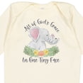 thumbnail image 4 of Inktastic All of God's Grace in One Tiny Face Boys or Girls Long Sleeve Baby Bodysuit, 4 of 5