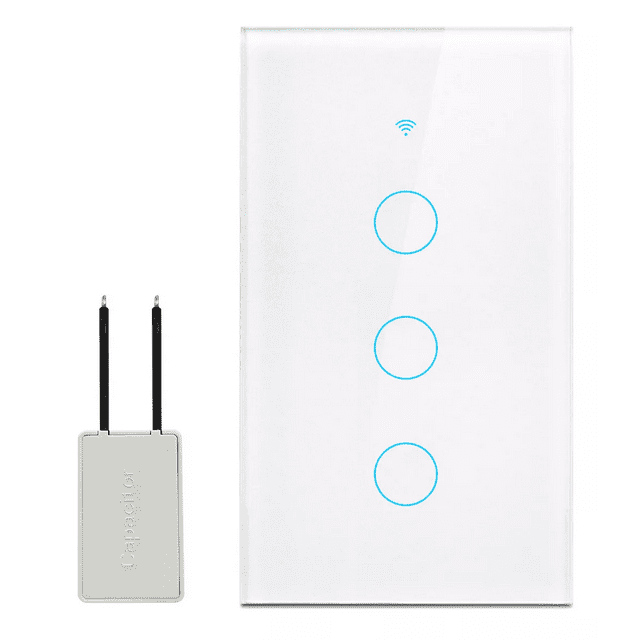 Interruptor Inteligente Wi-fi De 3 Vías BLOOSOM Blanco Sin Neutro