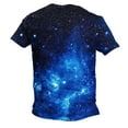 thumbnail image 6 of LYXSSBYX Big and Tall Mens Shirts Short Sleeves Clearance Casual Men's Sky Print T Shirt Tee Graphic Tee Outdoor Daily Vacation Short Sleeve Crew Neck Shirt Spring Fall Clothing Apparel, 6 of 6