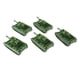 thumbnail image 1 of Modelo de vehículo 5x de nzamiento de diseño para Juguete de Zulema Juguete de tanque militar en miniatura, 1 of 8