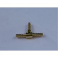 thumbnail image 1 of Helix Racing Coupler Fitting 053-1480 1/8 Inch Hose Barb; Tee; Without O-Ring; Without Jam Nut; Brass; Single, 1 of 1