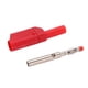 thumbnail image 1 of Conector tipo banana, 10 piezas 22.160 4 mm Conector tipo banana de metal Adaptador de prueba tipo banana Grado profesional, 1 of 8