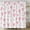 Pink, variant on Red Heart Shower Curtain Valentine''s Day Love Romantic Valentines Sweet Couple Bathroom Curtain Fabric with Hooks(84" Wx70 H)