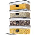 thumbnail image 1 of Airtight Food Storage Containers with Lids 4PCS Set 3.2L,for Pasta, 1 of 5