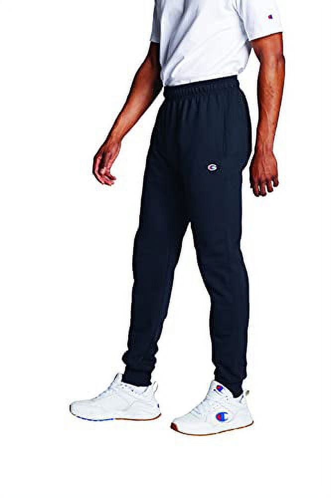 Champion men's graphic powerblend fleece jogger hotsell