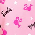 thumbnail image 3 of Vestido de skater Barbie para niñas grandes, French Terry, color rosa 10-12, 3 of 5