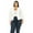 White, variant on Women's Plus Size Collarless Blazer Open Front Sleek 3/4 Sleeves Cardigan