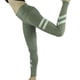 thumbnail image 4 of Mujeres Deportes Gimnasio Yoga Correr Fitness Leggings Pantalones Entrenamiento Pantalones Atléticos (Verde XL), 4 of 4