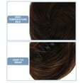 thumbnail image 4 of 2pcs Clip On Hair Buns Women Hair Piece Updo Ponytail Hairpiece Hair Bun Faux Bun for Girls, 4 of 6