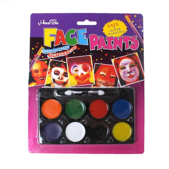 Sexy Sparkles Face and Body Art Paint 8 Colors Beauty Set - 1 Set