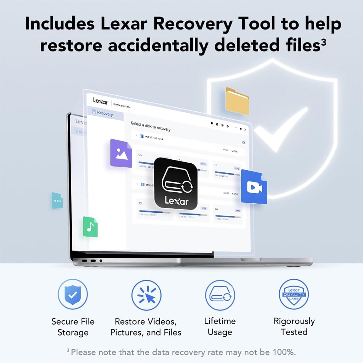 Lexar NQ780 2TB PCIe Gen 4x4 NVMe M.2 Internal SSD