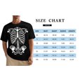 thumbnail image 7 of GENTS BLISS Heavyweight Graphic T-shirts Halloween Tee Skull Ghosts Tee Funny Casual Shirts Size XS-3XL, 7 of 7