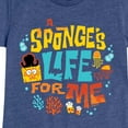 thumbnail image 3 of The Spongebob Movie: Search For Squarepants - Sponges Life For Me - Youth Girls Short Sleeve T-Shirt, 3 of 6