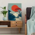 thumbnail image 5 of Japanese Ukiyo-e Canvas Print, Traditional Illustration, Modern Trendy Home Wall Decor, 5 of 8