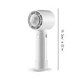 thumbnail image 3 of Klonfd Lightweight Handhelds Fan Lightweight Fan Rechargable Pocket Fans Semiconductor Handhelds Fans For Ou, 3 of 5