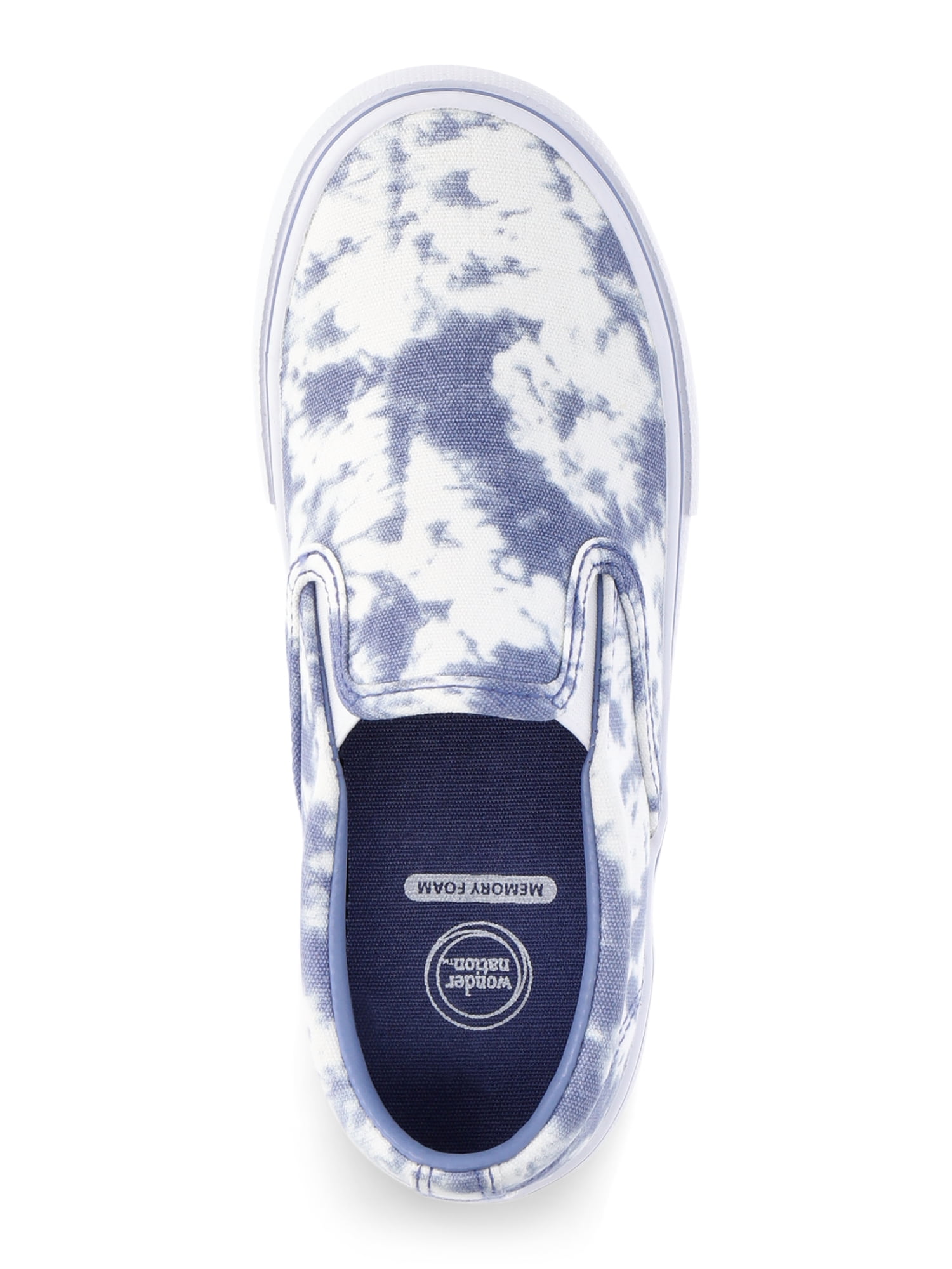 Wonder Nation Toddler & Big Kids Casual Slip-On Sneakers