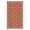 Brick Red, variant on FairOnly 8'x10'Reversible Waterproof Outdoor Rug Modern Geometric UV Resistant Lightweight Portable Mat for Picnic RV Beach,Brick Red