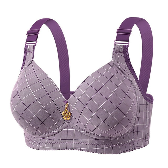 HomeGardon Bra for Women Plus Size Clearance Cover Beautiful Back Gathered Push Up Bra Full Coverage Everyday Bras