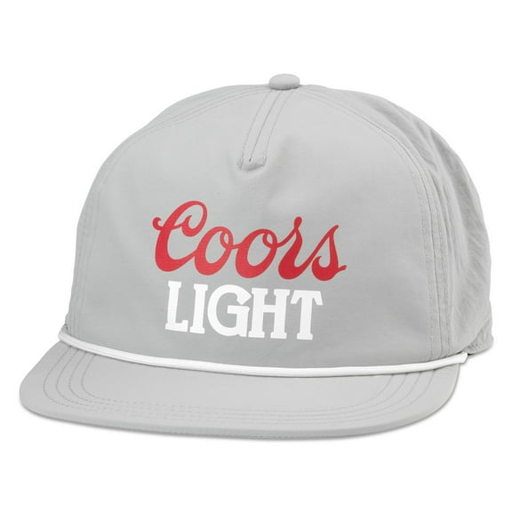 Coors Light Logo Grey Colorway Adjustable Rope Hat