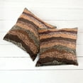 thumbnail image 6 of Ambesonne Vintage Throw Pillow Cover 2 Pack, Strikes Pattern, 20", Multicolor, 6 of 7